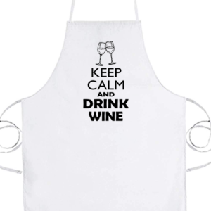 Keep calm bor – Basic kötény