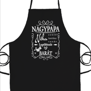 Nagypapa barát – Basic kötény