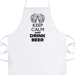 Keep calm beer sör – Basic kötény