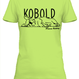 Kobold francia bulldog- Női póló
