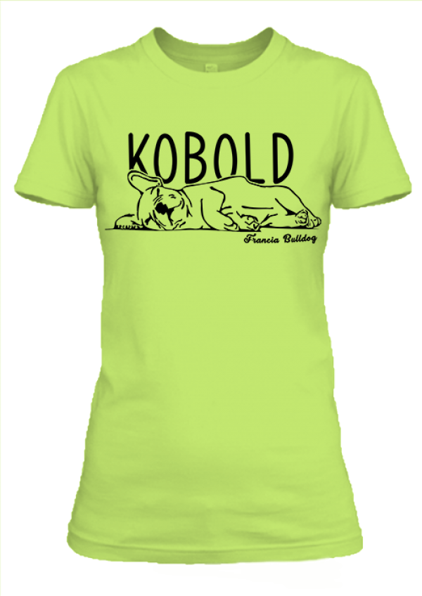 Kobold női póló almazöld