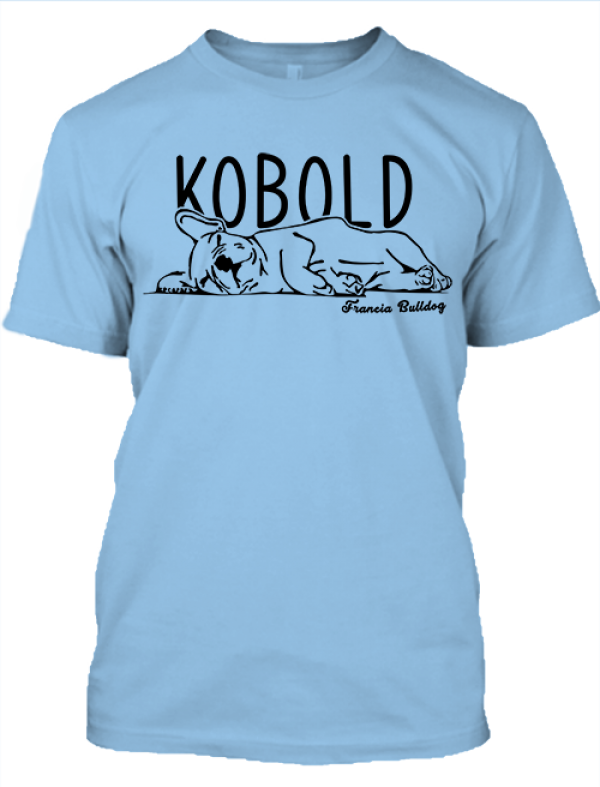 Kobold francia bulldog- Férfi póló