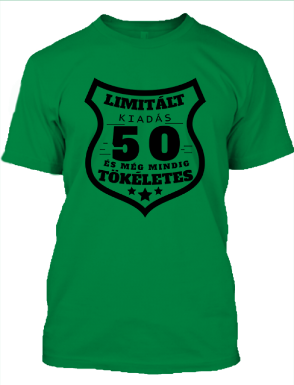 Limitált kiadás 50 - Férfi póló