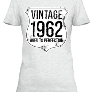 Vintage 1962 szülinapos – Női póló