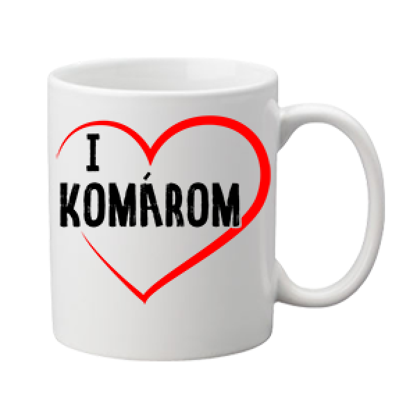 I love Komárom bögre