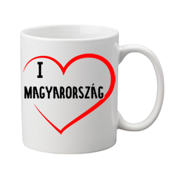 I love Magyarország bögre