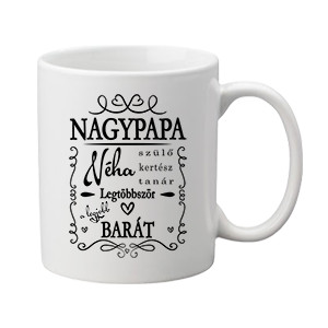 Nagypapa barát – bögre