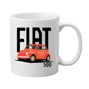 Fiat 500 – bögre
