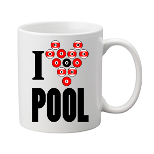 I love pool – bögre