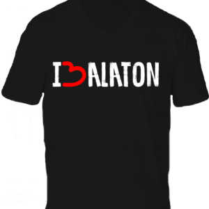 I love Balaton -Férfi V nyakú póló