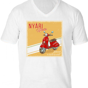 Motor 1 -Férfi V nyakú póló