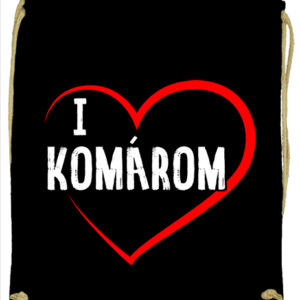 I love Komárom- Basic tornazsák