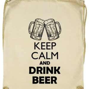Keep calm beer sör- Basic tornazsák