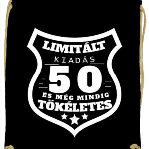 Limitált kiadás 50 – Prémium tornazsák
