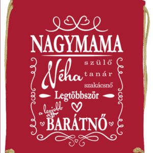 Nagymama 1 – Prémium tornazsák