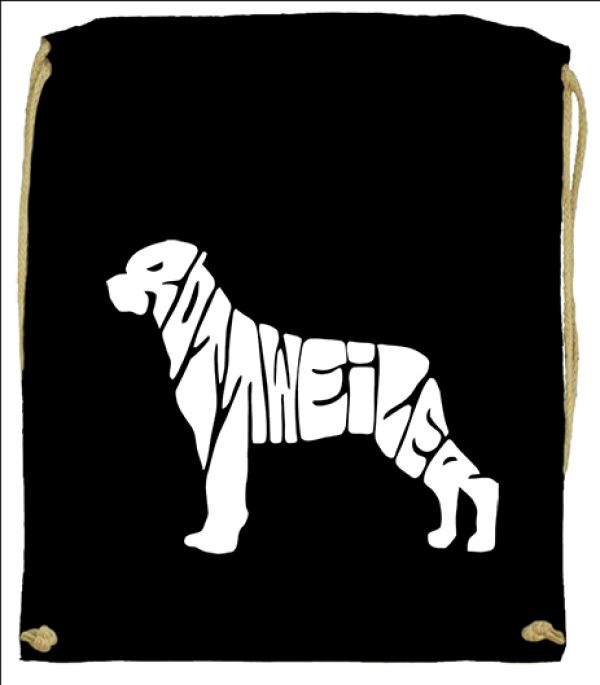 Tornazsák Rottweiler fekete
