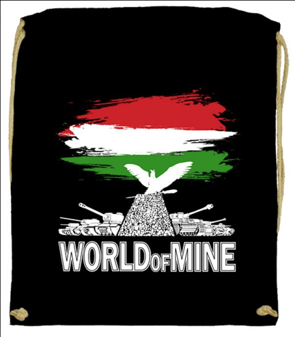 Tornazsák World of mine fekete