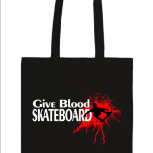 Give blood skateboard gördeszka – Basic hosszú fülű táska