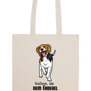 Hallom de nem érdekel beagle – Prémium hosszú fülű táska