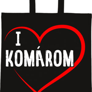 I love Komárom – Basic rövid fülű táska