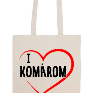 I love Komárom – Prémium hosszú fülű táska