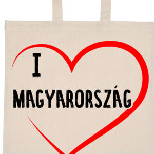 I love Magyarország – Basic rövid fülű táska