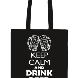 Keep calm beer sör – Basic hosszú fülű táska