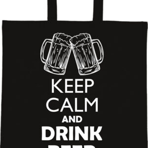 Keep calm beer sör – Basic rövid fülű táska