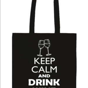 Keep calm bor – Basic hosszú fülű táska