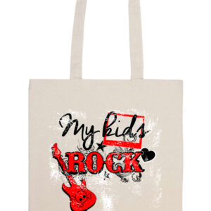 My kids rock zene – Prémium hosszú fülű táska