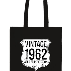 Vintage 1962 szülinapos – Prémium hosszú fülű táska