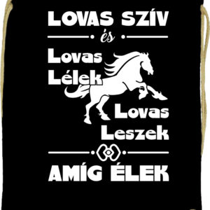 Lovas szív és lovas lélek- Basic tornazsák