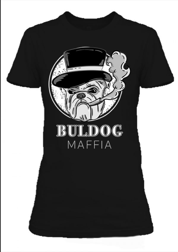 Póló Buldog maffia fekete