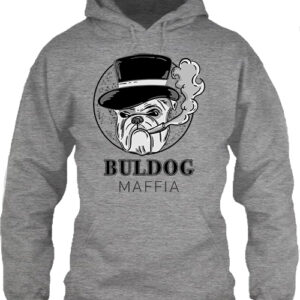 Buldog maffia – Unisex kapucnis pulóver