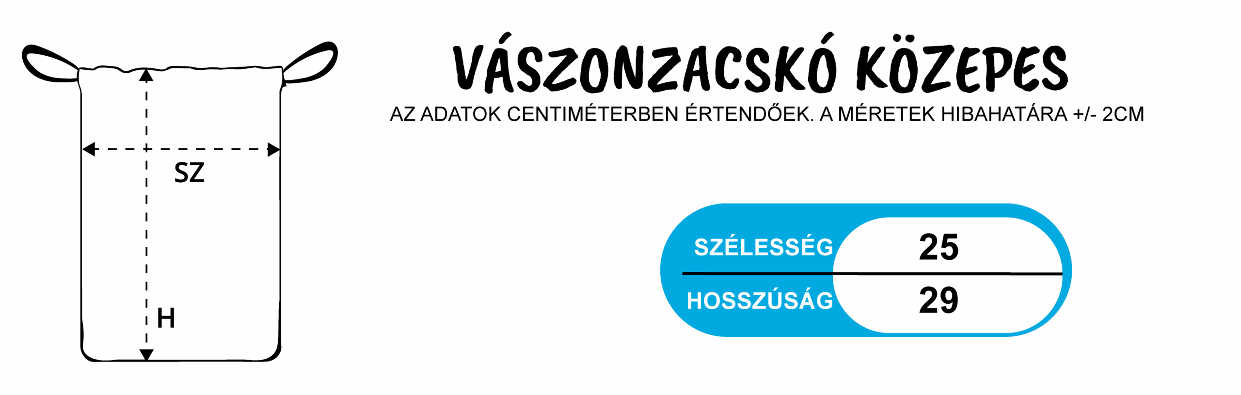 Vászonzacskó közepes-16