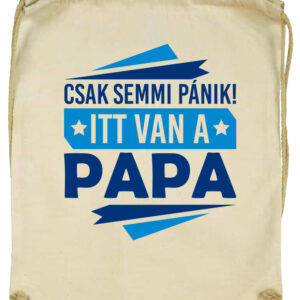 Csak semmi pánik itt van a papa – Basic tornazsák