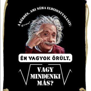 Mindenki őrült Einstein – Basic tornazsák