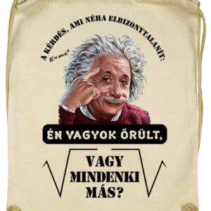 Mindenki őrült Einstein – Basic tornazsák