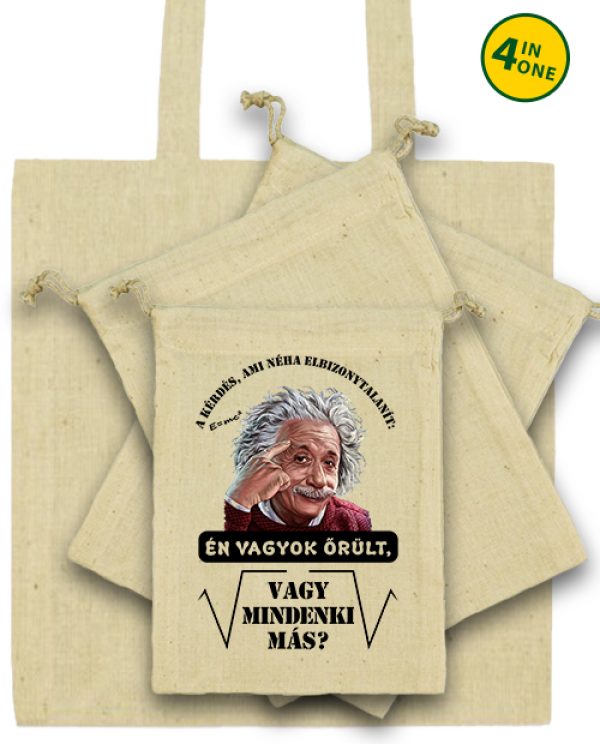 Táska szett Mindenki őrül Einstein