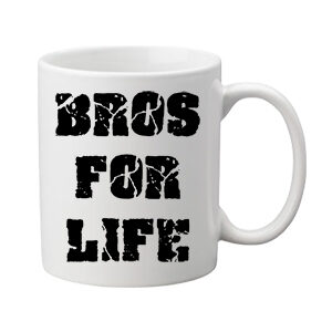 Bros for life – Bögre