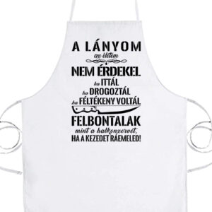 A lányom az életem- Basic kötény