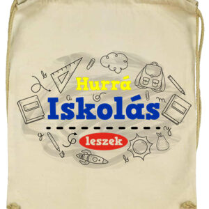 Hurrá iskolás leszek- Basic tornazsák