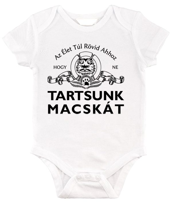 Baby body Tartsunk macskát