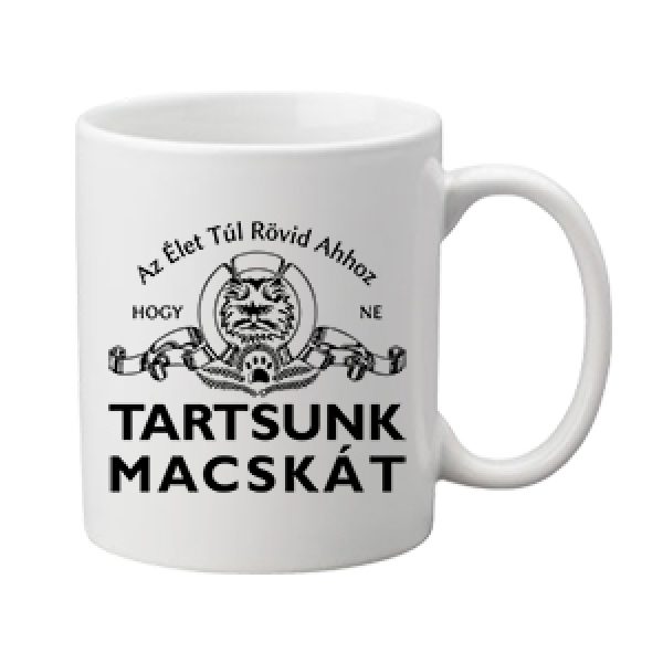 Bögre Tartsunk macskát