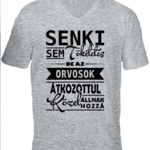 Tökéletes orvosok-Férfi V nyakú póló