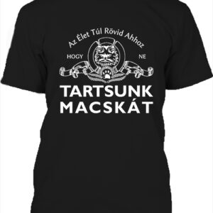 Tartsunk macskát – Férfi póló