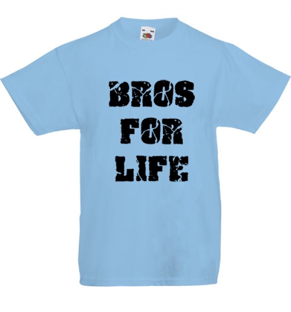 Gyerekpóló Bros for life égkék