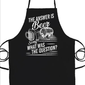 The answer is beer- Basic kötény