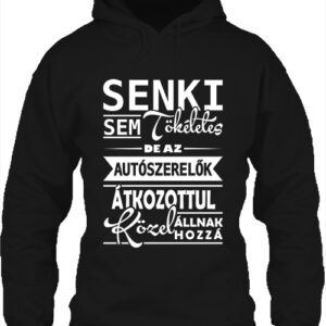 Tökéletes autószerelők – Unisex kapucnis pulóver