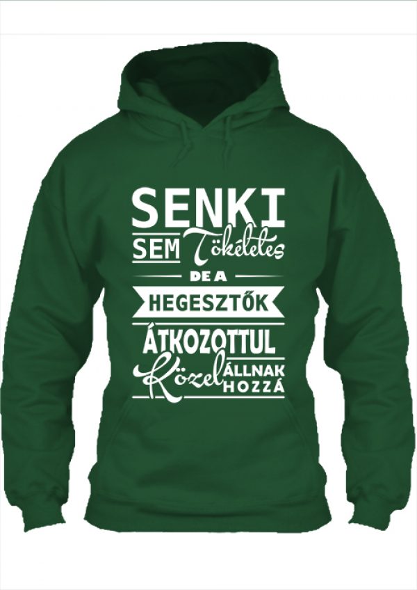 Pulóver Tökéletes hegesztők sötétzöld